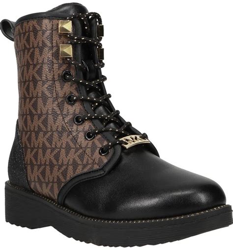 michael kors schnürboots haskell|Haskell Leather Combat Boot .